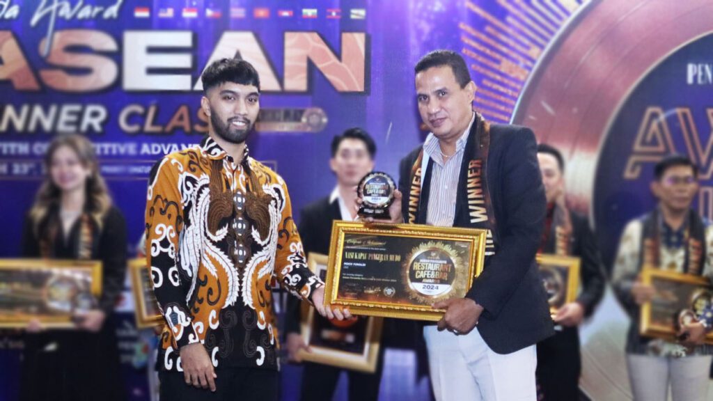 Nasi Kapau Pangeran Mudo Raih Penghargaan Asean Favourite Restaurant Cafe & Bar Awards 2024