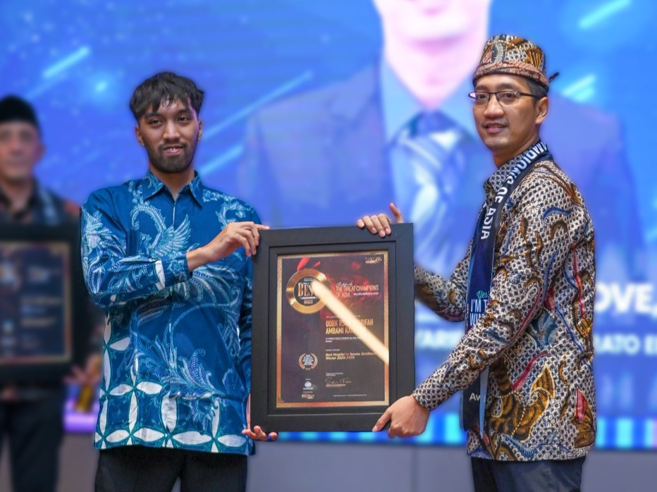 RSUD UOBK Syarifah Ambami Rato Ebu Raih Penghargaan Pelayanan Rumah Sakit Terbaik di Best of The Best Award 2024